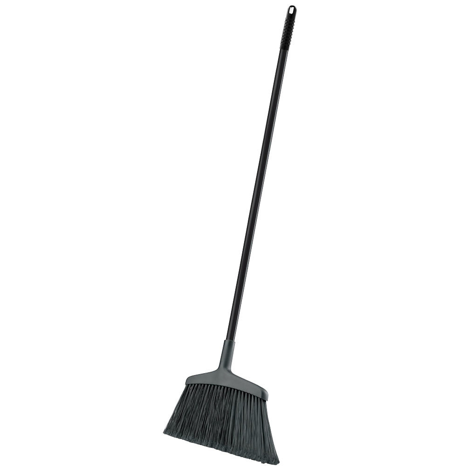 Libman Commercial, Wide Commercial Angle Broom Black 6PK, Width 14 in, Included (qty.) 6 Model# 1115 6PK